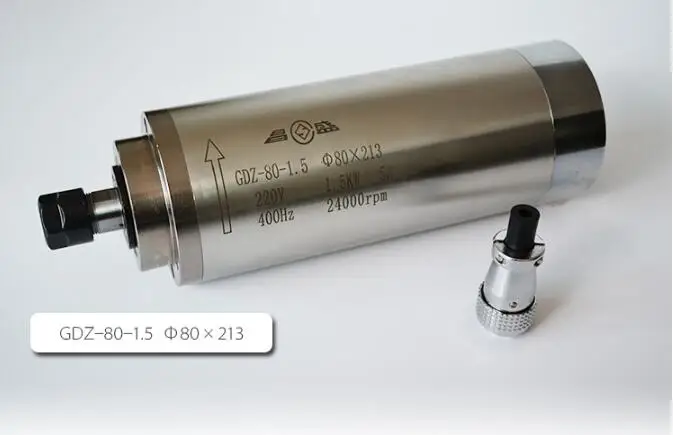 800 Вт 1500 водяное охлаждение мотор шпинделя ER11 cnc гравировальный фрезерный станок