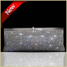 DHL Freies Kristall Hochzeit Kupplung Diamant Kupplungen Nacht Schwarz Frauen Kupplung Jeweled Damen Abendtasche Hochzeit Gold/Splitter