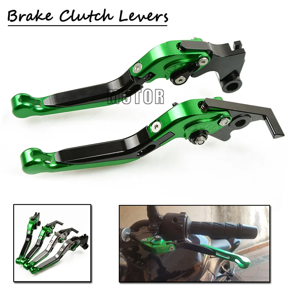 

Motorcycle CNC Brake Clutch Levers For Kawasaki Z750S ZR750 ZEPHYR W800 W800SE ZX9R Adjustable Folding Z ZR 750 S W 800 SE ZX 9R