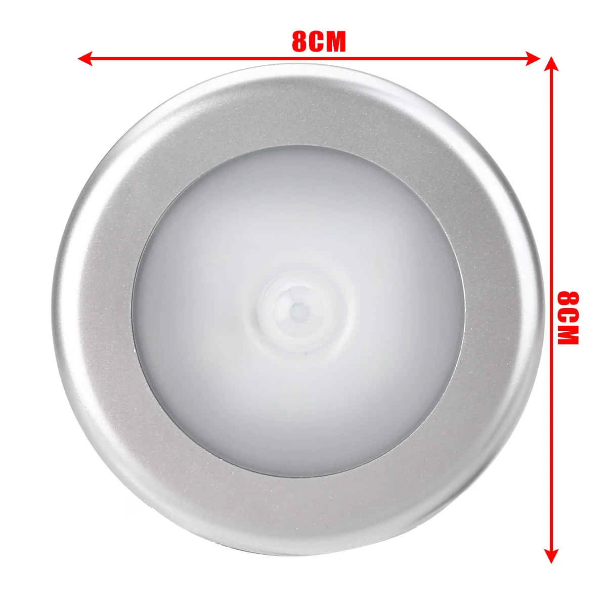 Wireless 6 LED Motion Sensor Light Wireless Wall Cabinet Light Wardrobe Drawer Battery Night Lamp