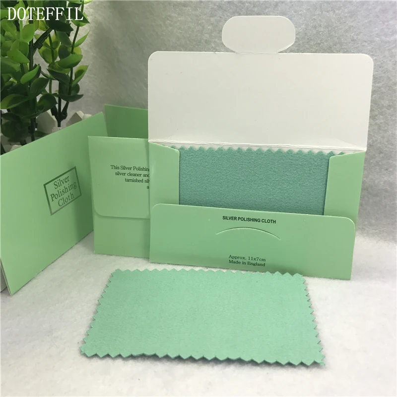 Buy 20pcs 925 Sterling Silver Jewelry Cleaning Cloth