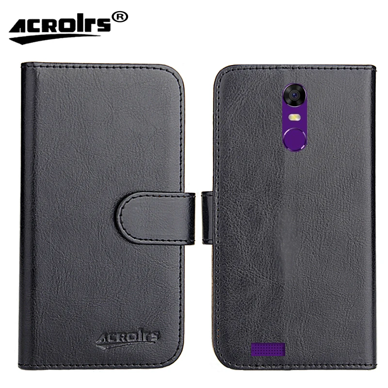 

For Oukitel C8 Case 2017 6 Colors Dedicated Flip Leather Exclusive 100% Special Phone Cover Cases Card Wallet+Tracking