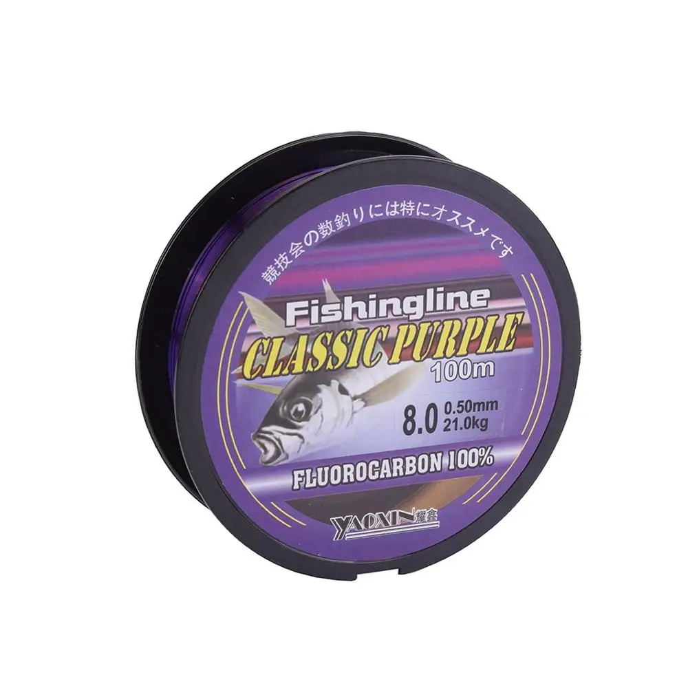 

100m Fishing Line Nylon Fluorocarbon Fishing Wire Leader Line Strong Pull Line Fishing Tackle Fishing Accessories