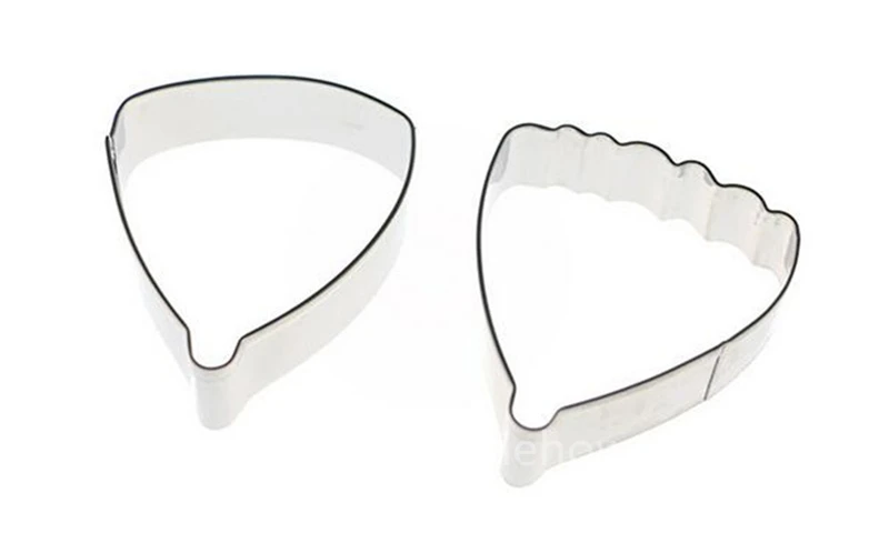 1 Set Pansy Fleur Forme en acier inoxydable Cookie Cutters Fondant Mold Décoration Outil