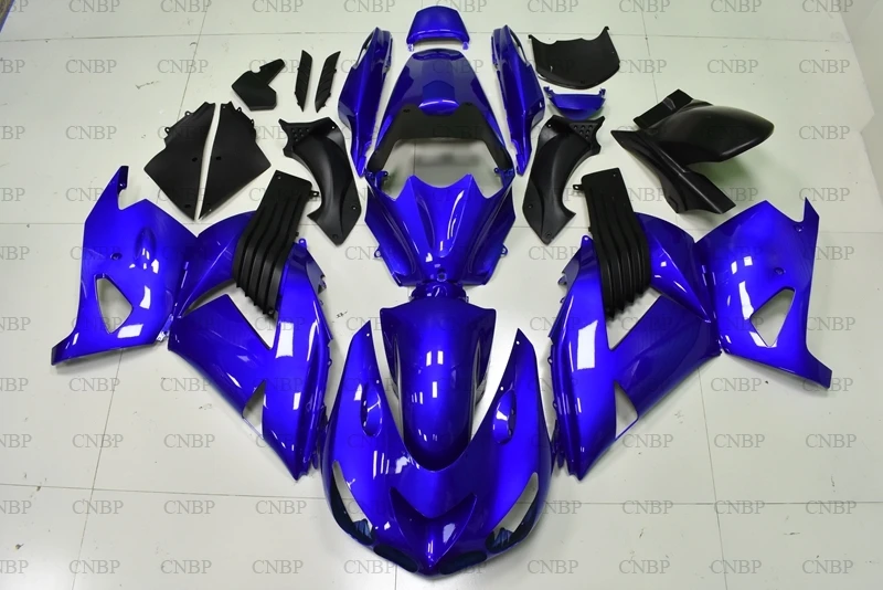 

ZZ-R1400 08 09 Bodywork for Kawasaki Zx14r 2006 - 2011 Blue Black Fairings Zx14 Zx-14r 2008 Body Kits