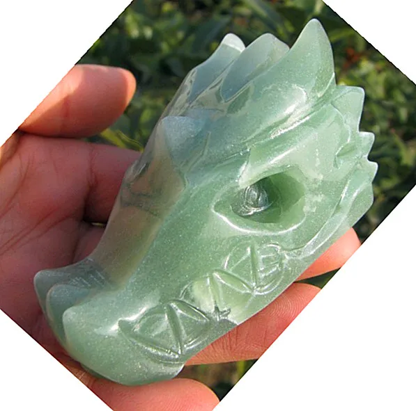 Calavera De Cristal Tallada A Mano – Piedra Sangre De Dragón, Estatua Curativa Para Decoración Y Meditación (3,8 Cm)