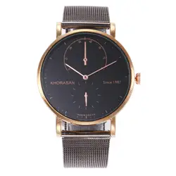 Модные мужские часы женские часы Нержавеющая сталь аналоговый аналоговые часы браслет Новый люксовый бренд повседневные Серебристые