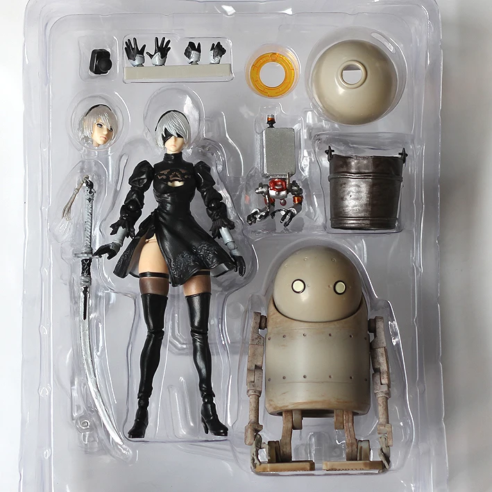 

Game NieR Automata YoRHa No. 2 Type B 2B Machine Lifeform Cartoon Toy Action Figure Model Doll Gift