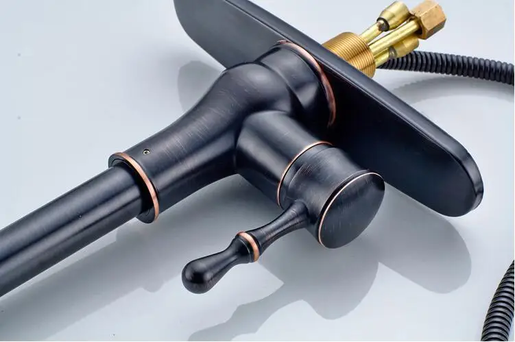 Black Kitchen Faucet Pull Out  (9)