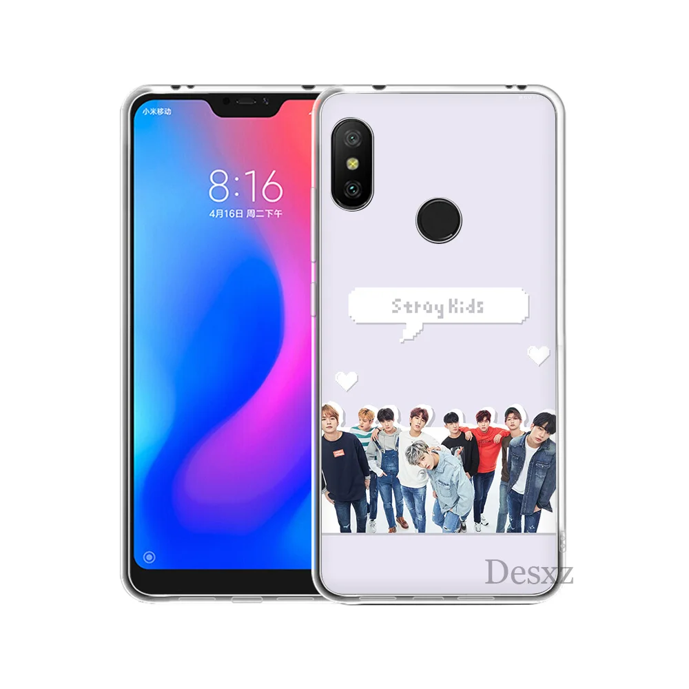 Gerleek Stray Kids KPop Жесткий Чехол для Xiaomi Mi 5 телефона 6 8 9 9E 5S MAX 3 A1 A2 5X 6X Lite F1 Mix 2S защитный