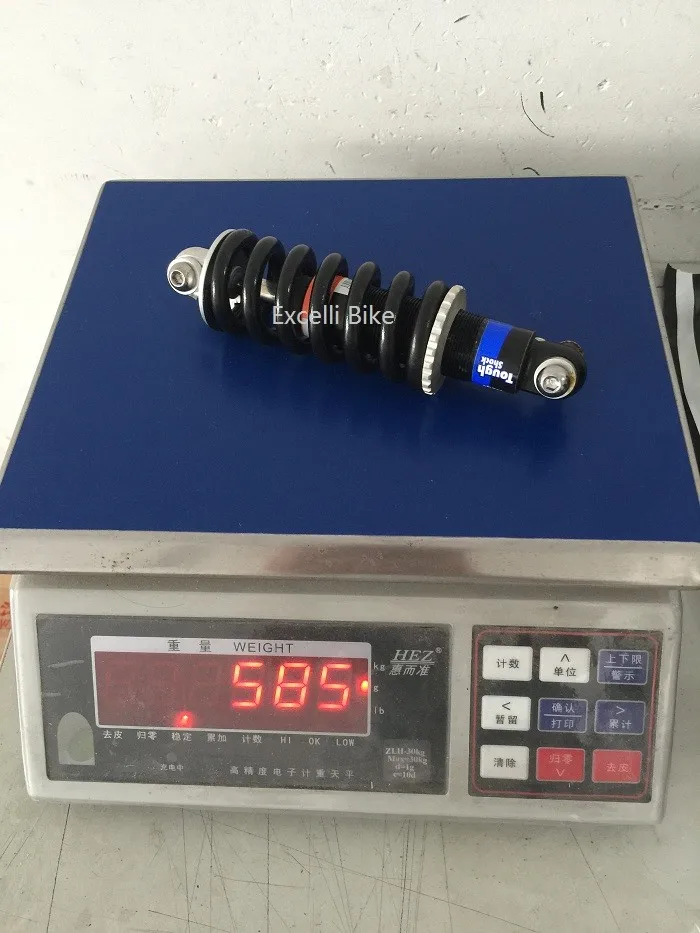 tough shock 160MM Mountain Bicycle Rear Spring Suspension Shock Absorber Stainless Steel Bicycle Shock Absorbers