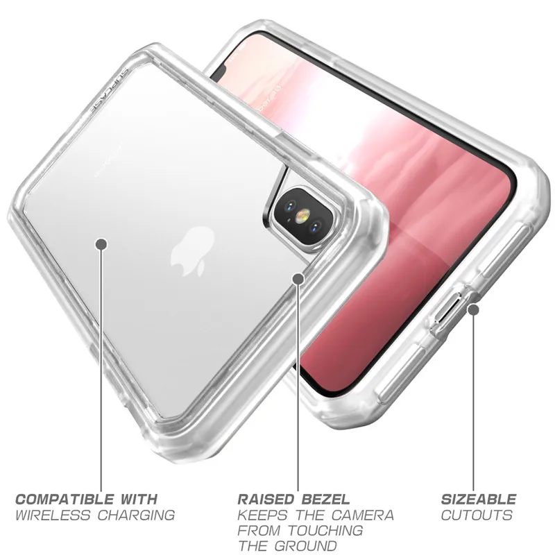 case for iphone se SUPCASE For iphone X XS 5.8 inch Cover Unicorn Beetle UB Series Premium Hybrid Protective Clear Case For iPhone X Xs cute iphone se cases