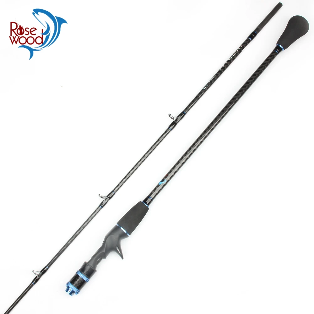 

RoseWood 195cm JSC632-5/5 Heavy Jigging Rod Boat Rod 200g Max Lure Weight Slow Pitch Jigging Casting Rods (PE1-3 Line Wt.)