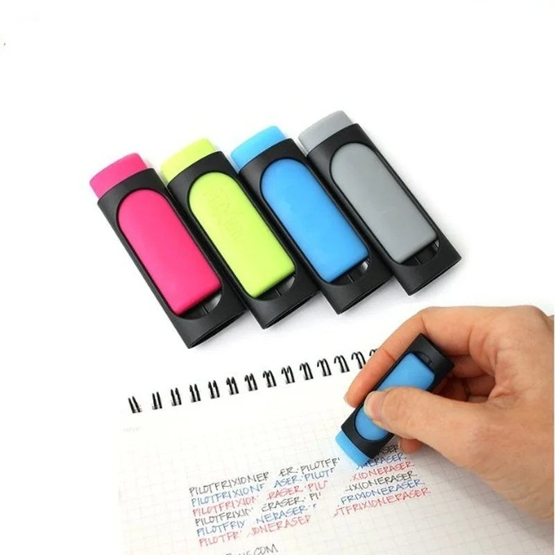 

2pcs Creative Ink Erasers Eraser Cute Erasable Rubber Kawaii Students Stationery Kids Gifts School Office Correction Supplies
