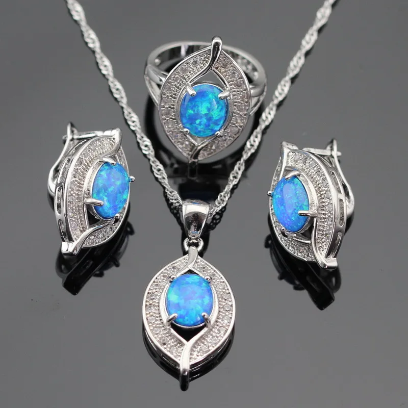 Aliexpress.com : Buy Australia Blue Opal 925 Silver