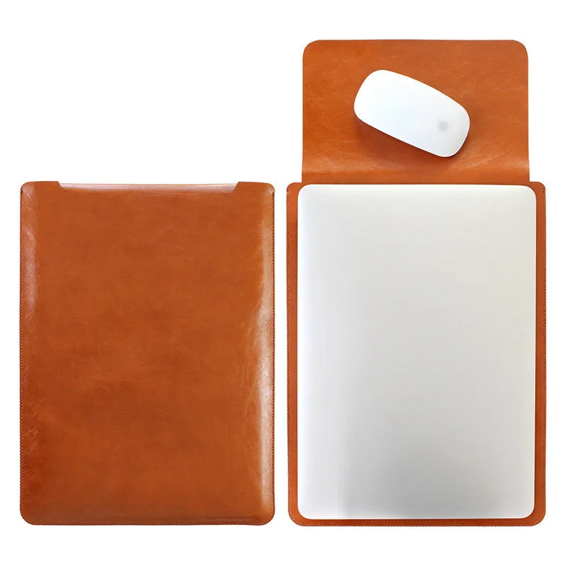 

PU Leather Laptop Bag for macbook air 13 11 pro 13 15 12 laptop case notebook bag computer bag For 2016 New Pro Pouch