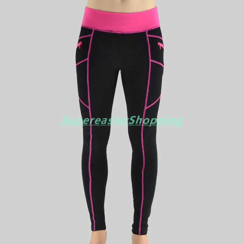 New 2016 Women Sportswear Leggings Zippers Pockets Design