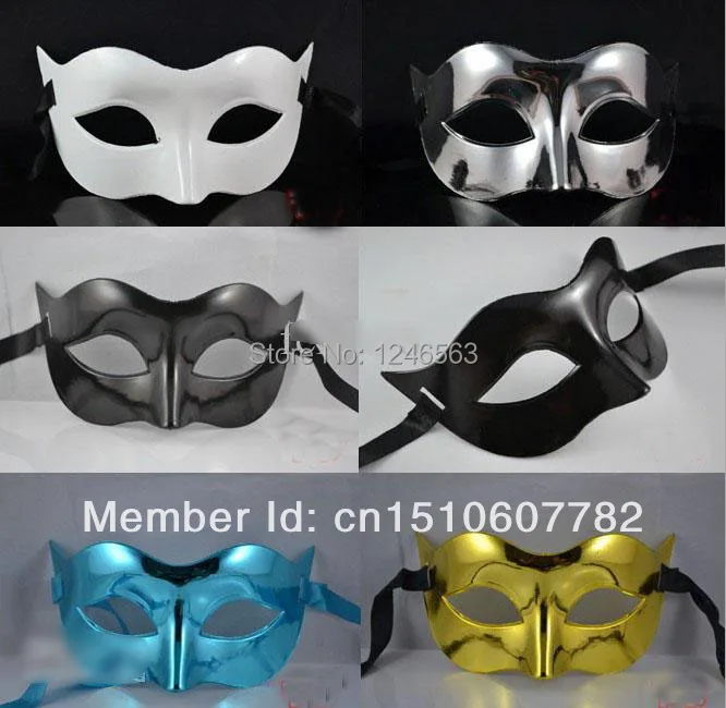 Mens Mask Halloween Masquerade Masks Mardi Gras Dance Party
