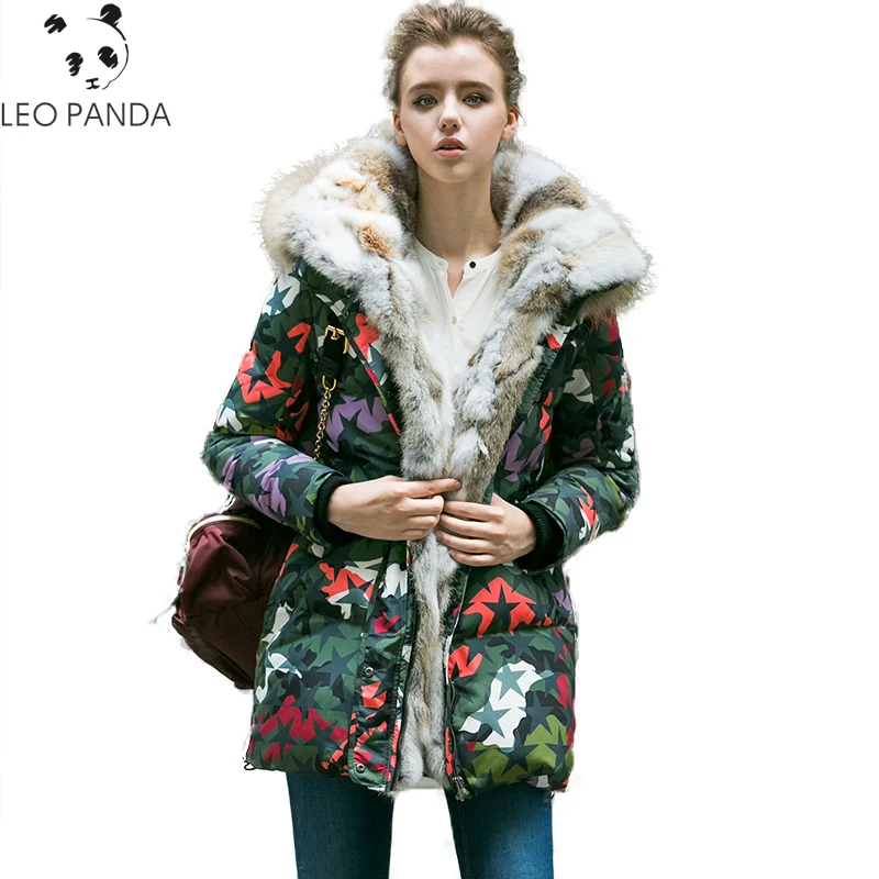 Women Down Cotton Jackets Plus Size Winter Down Cotton