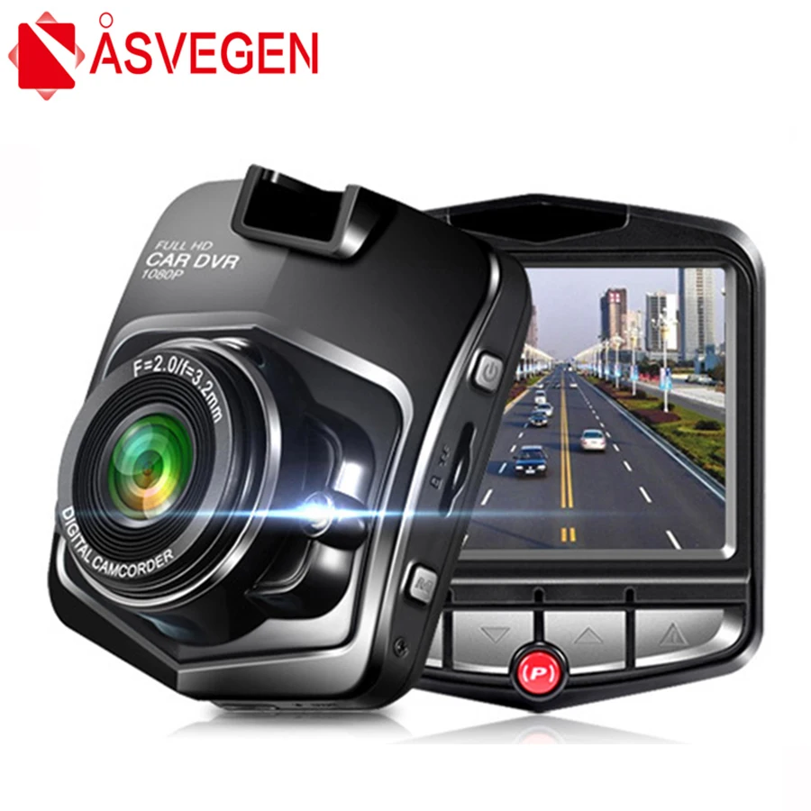 

Asvegen Mini Car Vehicle DVR Dash Cam Dual Lens Camera Full HD 1080P dash Camera Video Recorder G-Sensor Night Vision DVR Corder