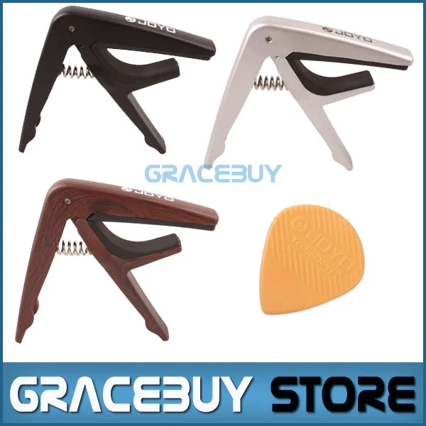 

Joyo Guitar Capo JCP-01 Strong Spring Opener Capo Clamp On Neck for Acoustic Electric Guitar New