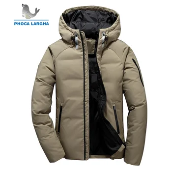 

2018 New High Quality 90% White Duck Thick Down Jackets Men Coat Parkas male Warm Brand Clothing Winter Down Jacket Outerwear