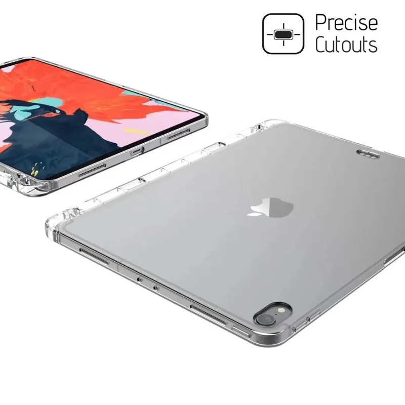 Чехол для Apple iPad Pro 11 и 12 9 2018 силиконовый мягкий чехол из ТПУ планшета
