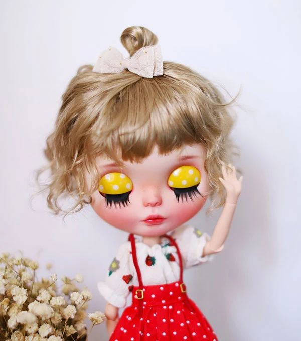D01 P464 детская игрушка ручной работы 1/6 blyth кукольные аксессуары кукла парик