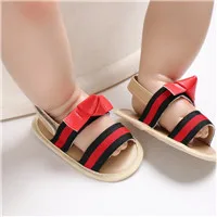 Baby Kids Chic Floral Sneaker Little Girls Boys Anti-slip Sandals Casual Baby Shoes - Цвет: Черный