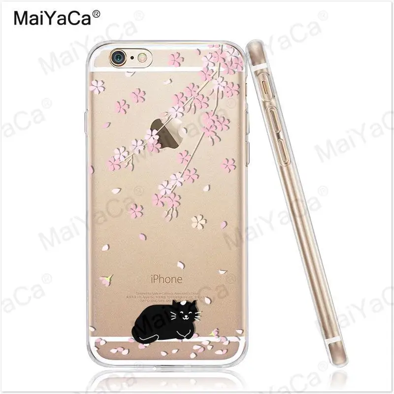Мягкий силиконовый чехол MaiYaCa для iPhone 8 XS XR MAX 5s 6 6s 7plus 6plus 11pro|phone cases|for iphonecase cover |