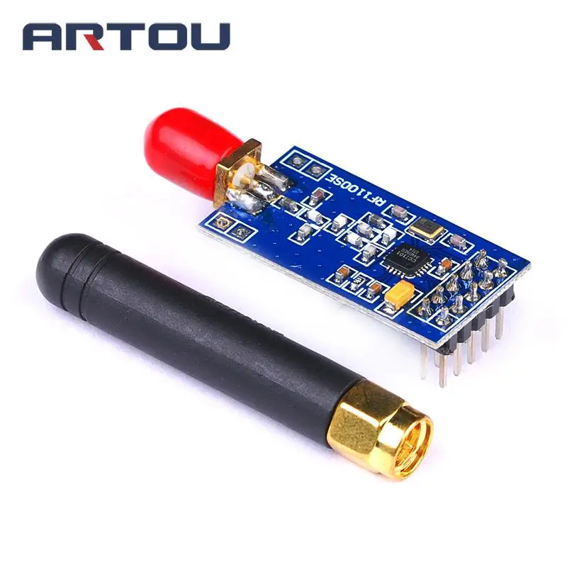 

CC1101 Wireless Module With SMA Antenna Wireless Transceiver Module for Arduino 315/433/868/915MHZ