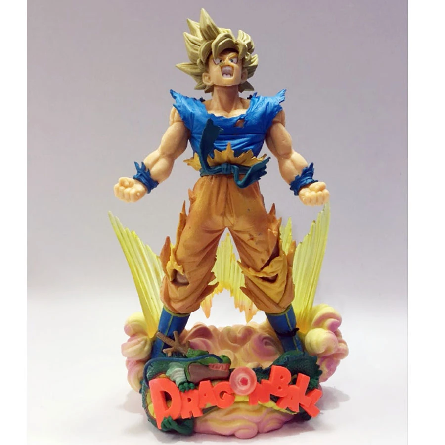 Goku Super Saiyan II SMSD DBZ DRAGON BALL 24cm Figur Figuren No Box