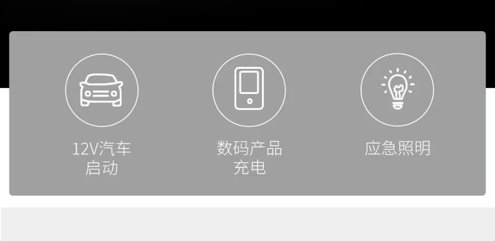 XIAOMI CARKU автомобильный стартер 12 В 10000 мАч двойной USB бустер Q3.0 быстрый Многофункциональный светодиодный светильник зарядное устройство аварийного питания BankXIA