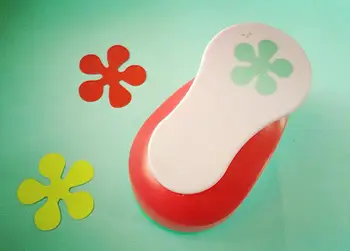 

free shipping 2"(5.0cm) 5 petal flower EVA foam punch paper punch for greeting card handmade ,Scrapbook Handmade puncher