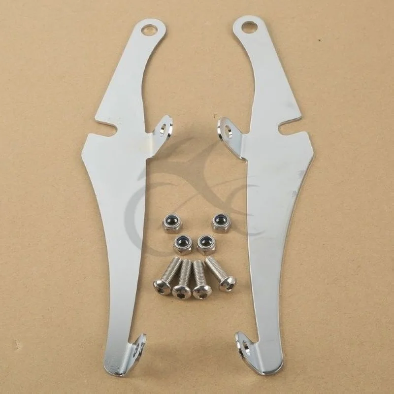 

Black/Chrome Windshield Windscreen Bracket Mounting For Harley Sportster XL 883 XL 1200 1986-2011 Motorcycle