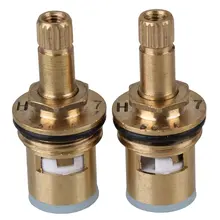 47X22 мм латунный кран треугольный Керамический клапан сердечник кухонный антиблокировочный кран картридж клапан водопроводный кран комплект из 2 предметов