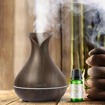 

EASEHOLD RU Essential Oil Diffuser Air Humidifier Aroma Electric Ultrasonic Diffuser 7 Color Lights Mist Maker With 98% Pure Oil