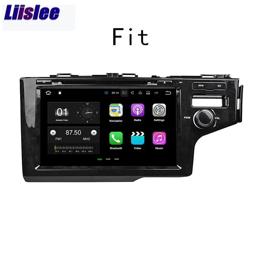 Discount Liislee For Honda Fit 2014~2017 Android Car Navigation GPS Audio Video Stereo Multimedia HD Touch Screen Player. 0