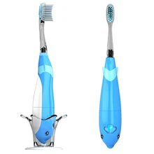 Seago 3-12 лет Детская электрическая ультразвуковая зубная щетка мягкая нежная уход за деснами для детская зубная щетка 2 мин таймер с песнями светодиодный подарок