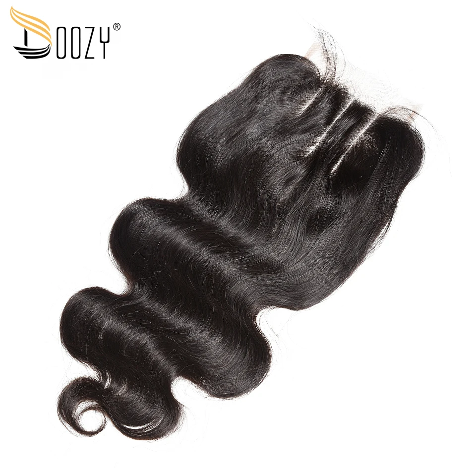 Doozy 5x5 brazilian body wave three part remy human hair lace closure body-wave : image Doozy 5x5 brazilian body wave three part remy human hair lace closure body-wave