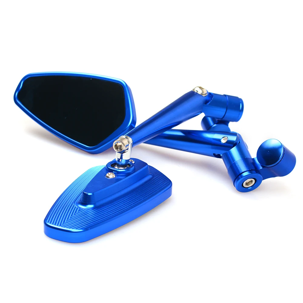 Universal 8mm 10mm Aluminum CNC Motorcycle Rearview Side Miror Moto Mirrors For Honda XADV 750 xadv750 ct1100 cb190r st 1300