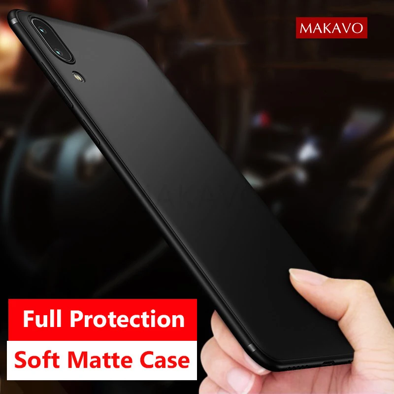 Чехол MAKAVO для Meizu 16s тонкий матовый Мягкий защитный чехол накладка телефона
