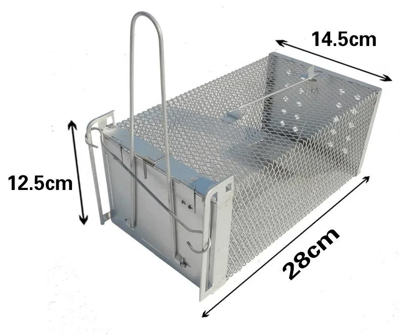 1 шт. ловушка для мыши непрерывная ловушка для мыши клетка для мыши переработанная очень прочная HH16135