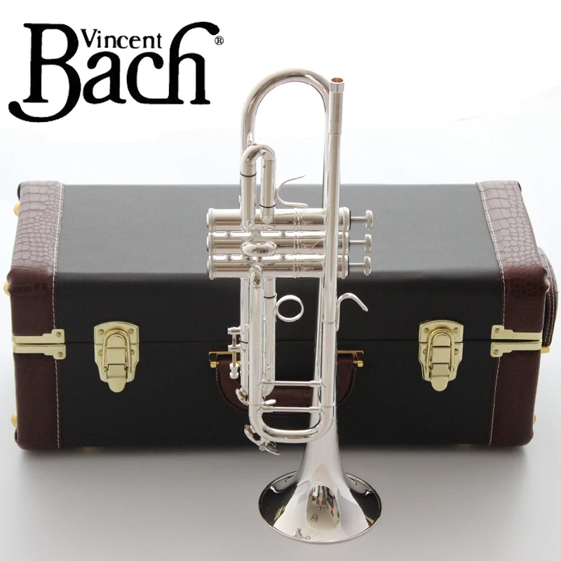 American original Bach trumpet gold and silver plated silver AB 190S