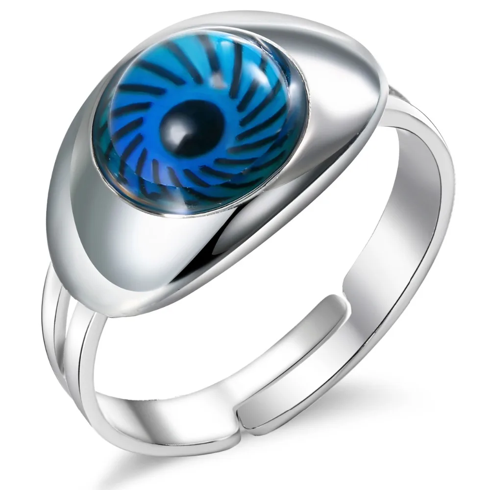 1 шт кольцо настроения изменение цвета кольцо Регулируемый размер температура палец кольцо
