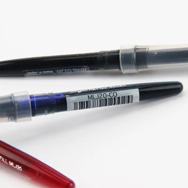 3pcs Blue Pentel Stylo MLJ20 Fountain Pen Refills