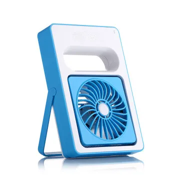 

New Dora Fan Promise Speed Control Mini Hand-held Portable Charge USB Blue Mini Fan