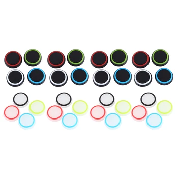 

32pcs/lot Silicone Colorful Cap Stick Joystick Grip Game Accessory For Sony PS3 PS4 for Xbox 360 Xbox One