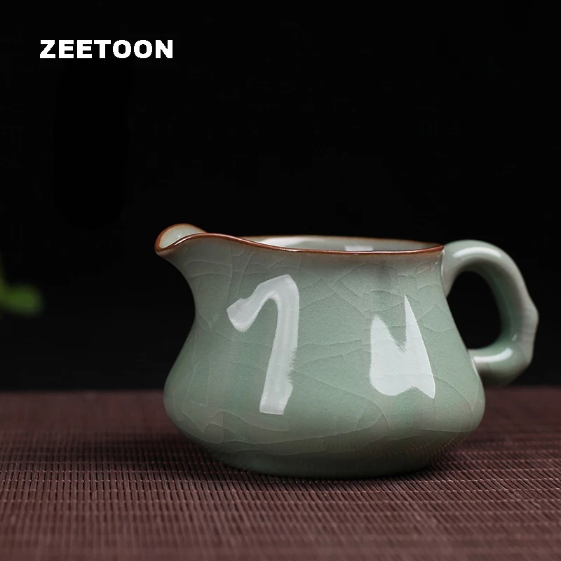 200ml Vintage Longquan Celadon Fair Cup Vintage Crackle Glaze Cha Hai Fair Mug Teaware Tea Sea Coffee Mug Creative Home Decor 200ml Vintage Longquan Celadon Fair Cup Vintage Crackle Glaze Cha Hai Fair Mug Teaware Tea Sea Coffee Mug Creative Home Decor