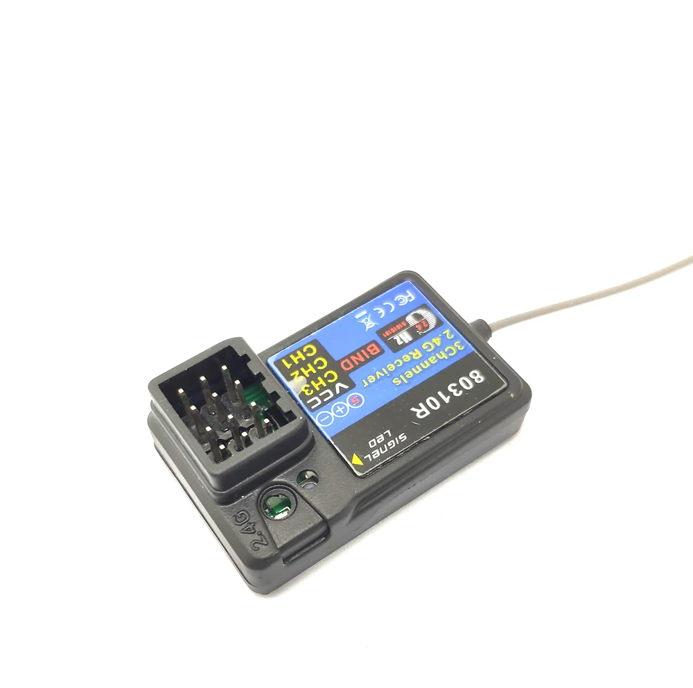 3-канальный приемник HSP 2 4 ГГц 80310R (HSP-2.4GHz) = 28464B для Wind Hobby Himoto toy sports | Игрушки и хобби